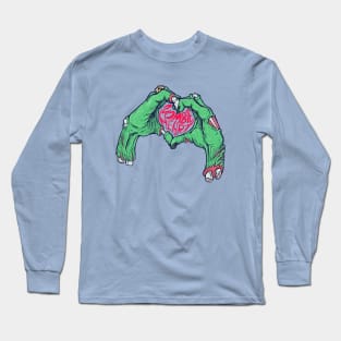 Zombie Heart Long Sleeve T-Shirt